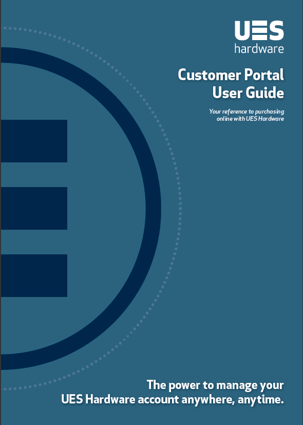 Download a copy of the UES Hardware Customer Portal User Guide